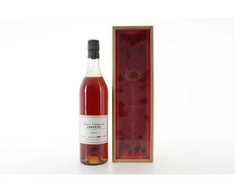 JANNEAU 1957 VINTAGE GRAND ARMAGNAC  Distilled: 1957Bottle Number: 93143% ABV / 70cl
