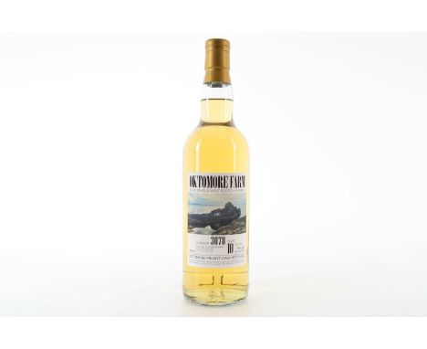 OCTOMORE FARM 2012 10 YEAR OLD PRIVATE CASK #3078 ISLAY SINGLE MALT  Distilled: 09/2012Bottled: 01/2023Matured in Bourbon Bar