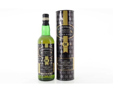 ST MAGDALENE 1975 23 YEAR OLD CADENHEAD'S AUTHENTIC COLLECTION LOWLAND SINGLE MALT  Distilled: 1975Bottled: 07/1999Matured in