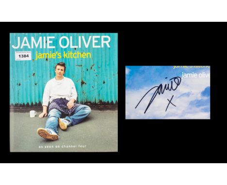 'Jamie Oliver Jamie's Kitchen' Nice First Edition Hard Back Book Signed By Jamie Oliver. This is something really nice and is