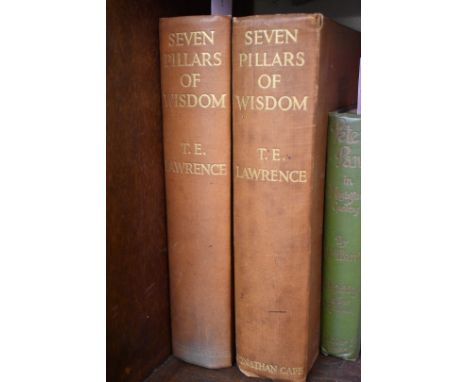 LAWRENCE (T E):&nbsp;'Seven Pillars of Wisdom, a Triumph..', London, Jonathan Cape, 1935: First Trade Edition: 4to, publisher