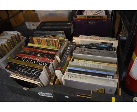 ART REFERENCE:&nbsp;a quantity in two boxes, mostly large format publications, approx 46 books. (2 boxes) 
