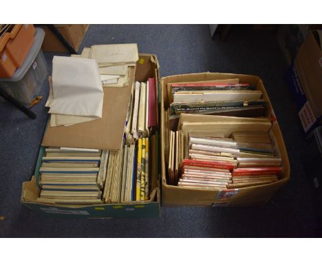 FOLDING MAPS:&nbsp;a large quantity in two boxes, including Ordnance Survey, Bartholomews, and similar. (Qty) 