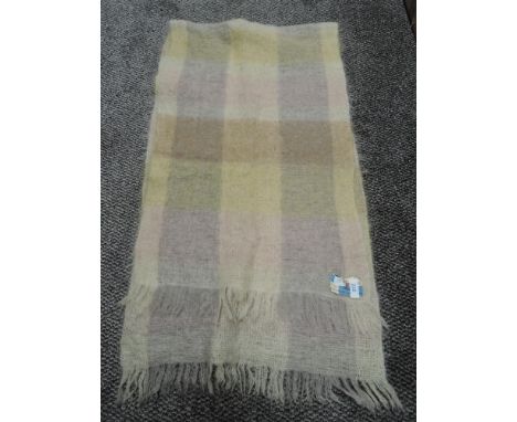 A vintage mohair wrap or scarf.