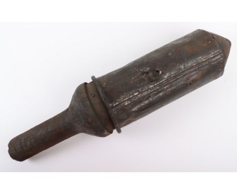 Inert WW1 German Anti-Tank Mine / Grenade, good example of the primitive anti-tank mine designed and brought into service by 