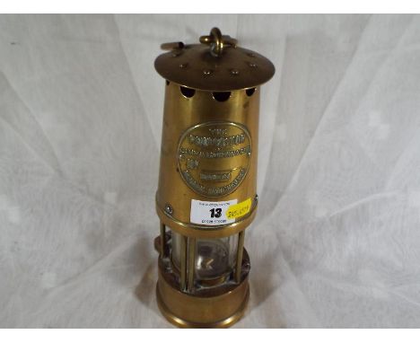 A miner's safety lamp, The Protector, Eccles, Manchester
