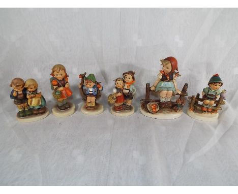 Six Geobel Hummel figurines (6)