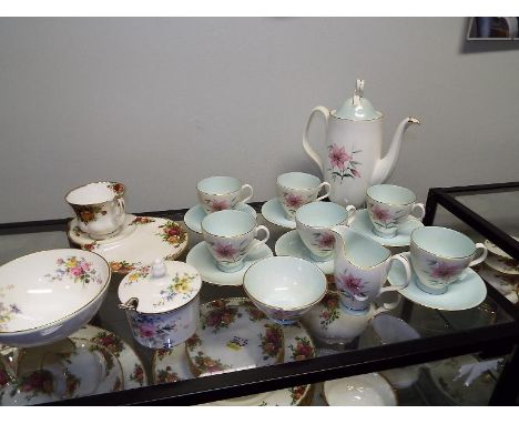 A 16 piece Royal Albert tea service decorated in the Elfin pattern and other (qty)
