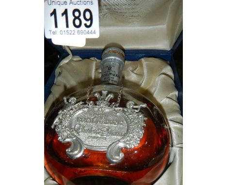 A bottle of Whyte &amp; Mackay Prince of Wales/Lady Diana Spencer 1981 Scotch Whisky.  