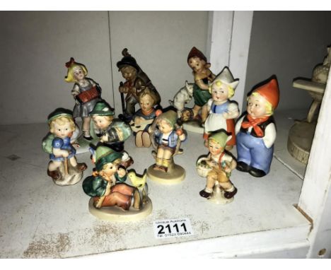 7 Goebel figurines  