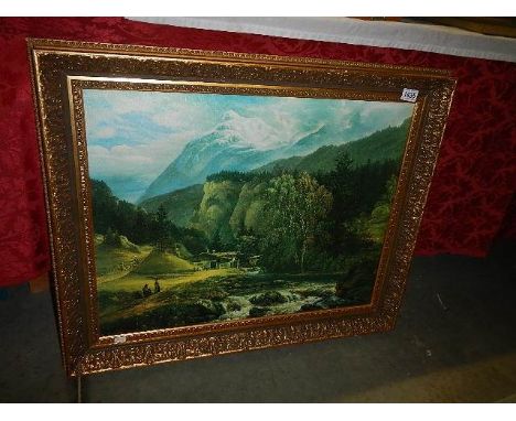 A good print on canvas.  Collect only.  