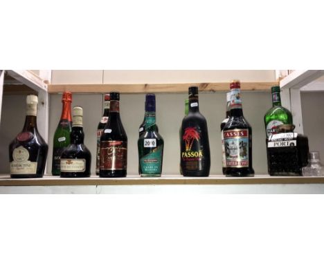A quantity of alcohol including Martini &amp; Taylors special ruby port etc.  Collect only.  