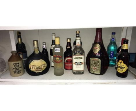17 bottles of alcohol including Mateus Vin Rose &amp; tequila etc.  Collect only.  