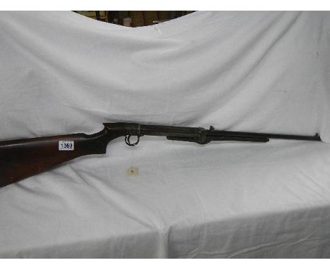 BSA Light 0.177 cal. U/L walnut stock, serial L34518.  COLLECT ONLY  