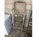 Metal frame steps. No VAT