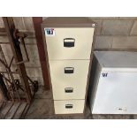 4 drawer filing cabinet. No VAT