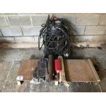 ARC welder. C/w sundries. Please note cables not included.