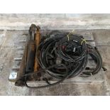 Hydraulic rams and pipework