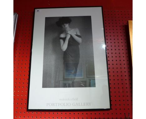  A fashion Print, Roderick A Field, portfolio gallery, framed 