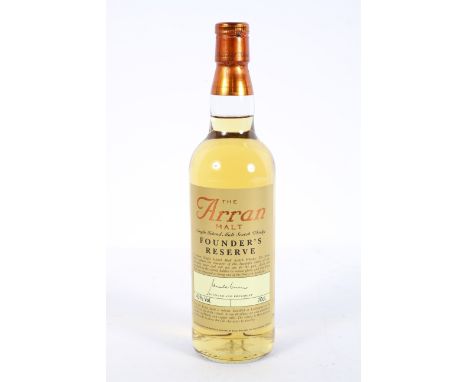 Whisky: The Arran Malt Founders Reserve, Single Malt Scotch Whisky, 70cl, 43%