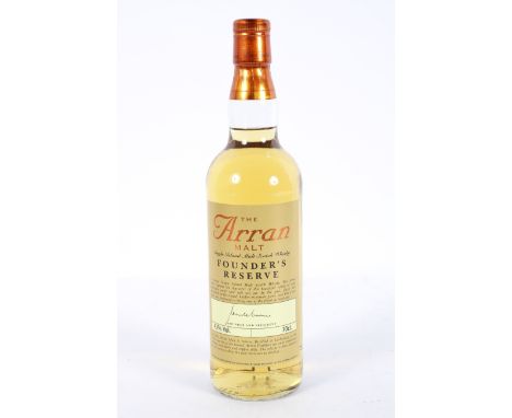 Whisky: The Arran Malt Founders Reserve, Single Malt Scotch Whisky, 70cl, 43%