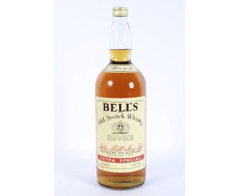 A large bottle of Bells Old Scotch Whisky, 40% Vol., 'Extra Special' 4.5 litres, 50.1 cm high 