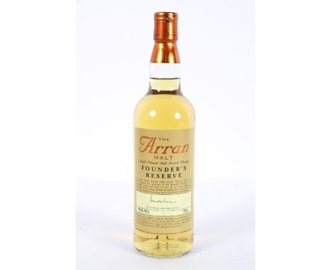 Whisky: The Arran Malt Founders Reserve, Single Malt Scotch Whisky, 70cl, 43%