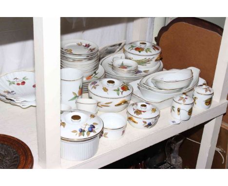 Collection of Royal Worcester Evesham dinnerware
