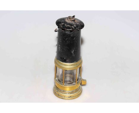 Miners lamp. stamped 1506