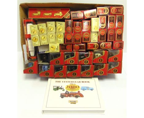 FORTY-SEVEN MATCHBOX MODELS OF YESTERYEAR including a Code 2 No.YY62, Ford AA Truck 'Yesteryear Books 3rd Issue', limited edi