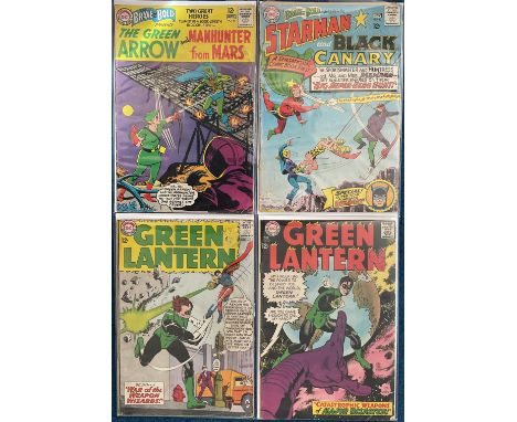 Silver Age DC Superman National Comics. 4 Brave and the Bold and Green Lantern Comics Collection. No.62 The Brave and the Bol
