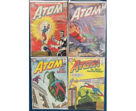 Silver Age DC Superman Comics. 4 Atom comics collection. No.6 The world smallest super-hero The Atom an amazing time pool sto