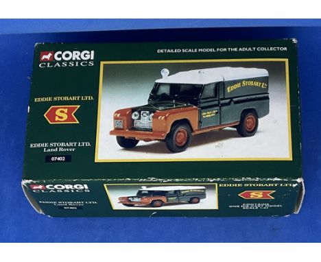 Eddie Stobart Land Rover (With Removable Canopy) 1:42 Scale from Corgi's Classics Range ref 07402 still in its Original Packa