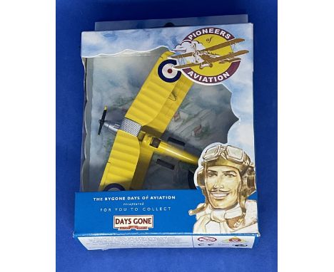 DG117001 Tiger Moth R.A.F. (Post war training scheme) Die-Cast Metal Model part of Days Gone (Vintage Models) The Bygone Days