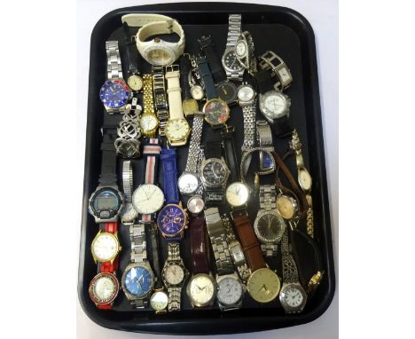 SELECTION OF LADIES AND GENTLEMEN'S WRISTWATCHESincluding Sekonda, Accurist, Limit, Calvin Klein, Fossil, Disney Pirates of t