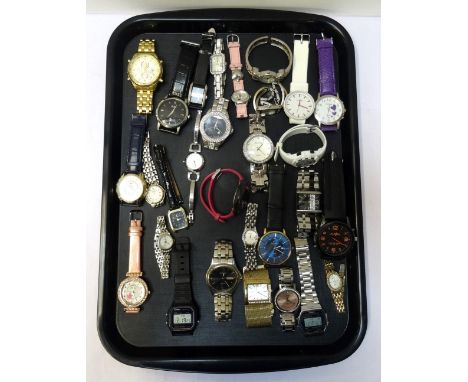 SELECTION OF LADIES AND GENTLEMEN'S WRISTWATCHESincluding Citizen, Hugo Boss, Jasper Conran, Disney, DKNY, Accurist, Jeremie 