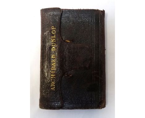 VICTORIAN PASSPORTfor an Archibald Dunlop Esq. issued in London on the 5th September 1876, requesting unhindered passage on t
