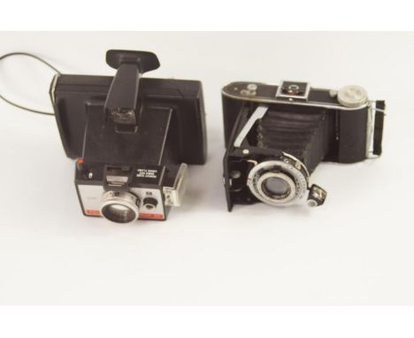 Two cameras, to include an Agfa Comport Rolleiflex, and a Polaroid Colorpack 80 (2).