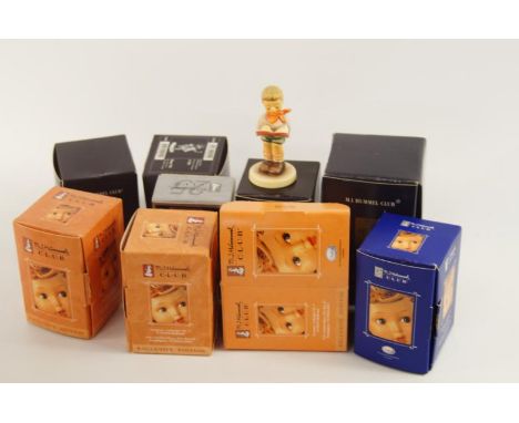A quantity of Goebel Hummel figures, all limited edition, in boxes (a quantity).