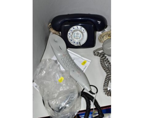 A P.O. FACTORY CWMCARN BLUE TELEPHONE, to commemorate the Silver Jubilee of HM. Queen Elizabeth 1952-1877, together with a Ph