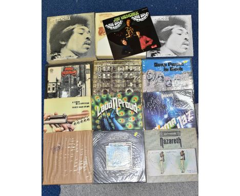 A SELECTION OF COLLECTABLE LP'S AND BOXSET, including Led Zep Physical Graffitti (label misprint of side two has Pretty Thing