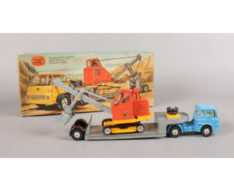 A boxed Corgi die cast Major No 27 Gift Set Machinery Carrier with Bedford Tractor Unit and Priestman Cub  