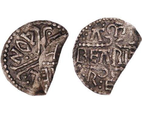 British coins, Kings of Kent, Eadberht Praen (AD 978), penny, Canterbury, AMD BEARHE REX, divided by beaded lines, rev. name 