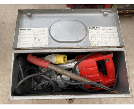 A KANGO 110V BREAKER DRILL 