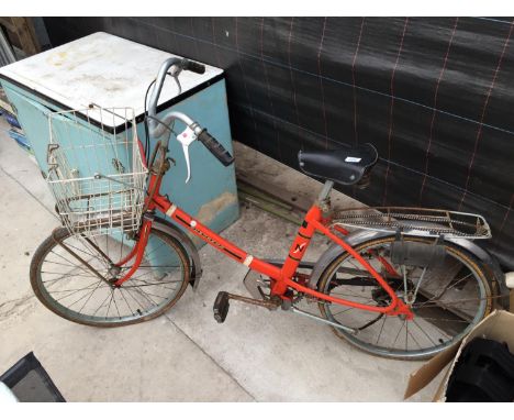 A VINTAGE PEUGEOT BIKE 