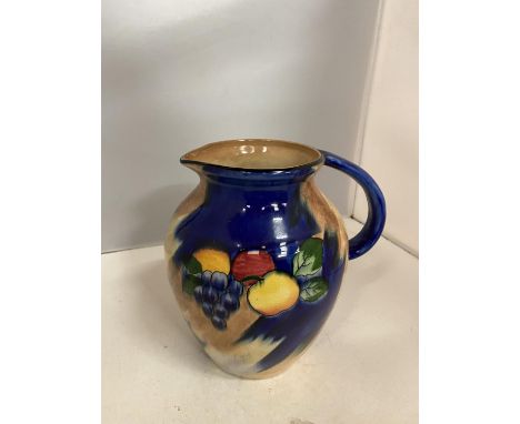 A H &amp; K TUNSTALL JUG IN THE 'AUTUMN' PATTERN 