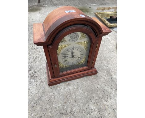 A TEMPUS FUGIT BRACKET CLOCK 