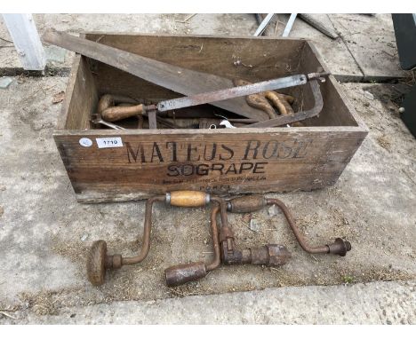 A QUANTITY OF MIXED TOOLS 