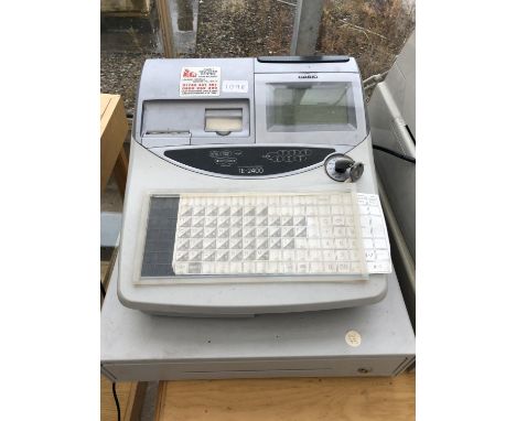 A CASIO CASH REGISTER 