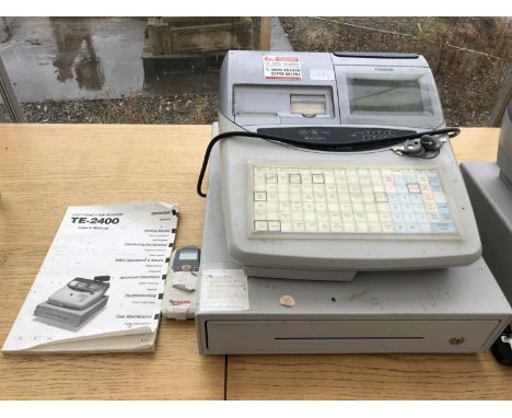 A CASIO CASH REGISTER 